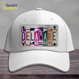 Delaware License Plate Art Novelty License Plate Hat Cotton / White