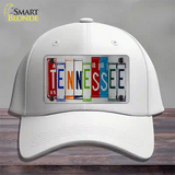 Tennessee License Plate Art Novelty License Plate Hat Cotton / White