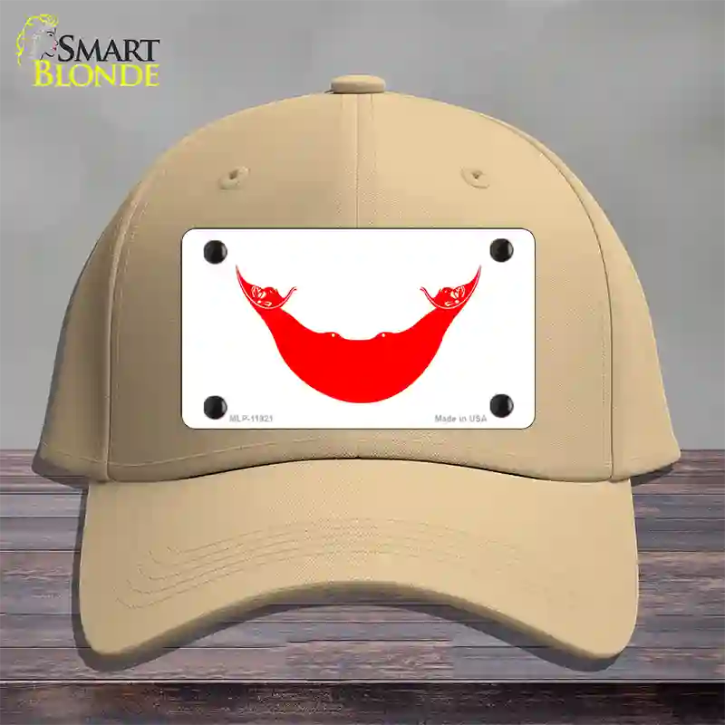 Easter Island Flag Novelty License Plate Hat Cotton / Khaki