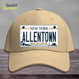 Allentown Excelsior New York Novelty License Plate Hat Tag Cotton Khaki
