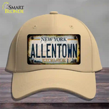 Allentown Excelsior New York Rusty Novelty License Plate Hat Tag Cotton Khaki