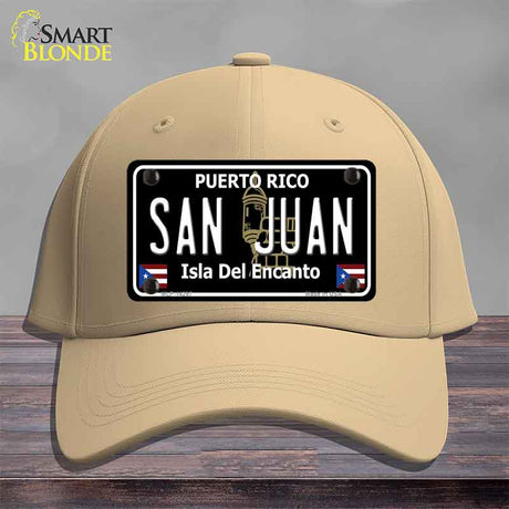 San Juan Puerto Rico Black Novelty License Plate Hat HAT-MLP-14297