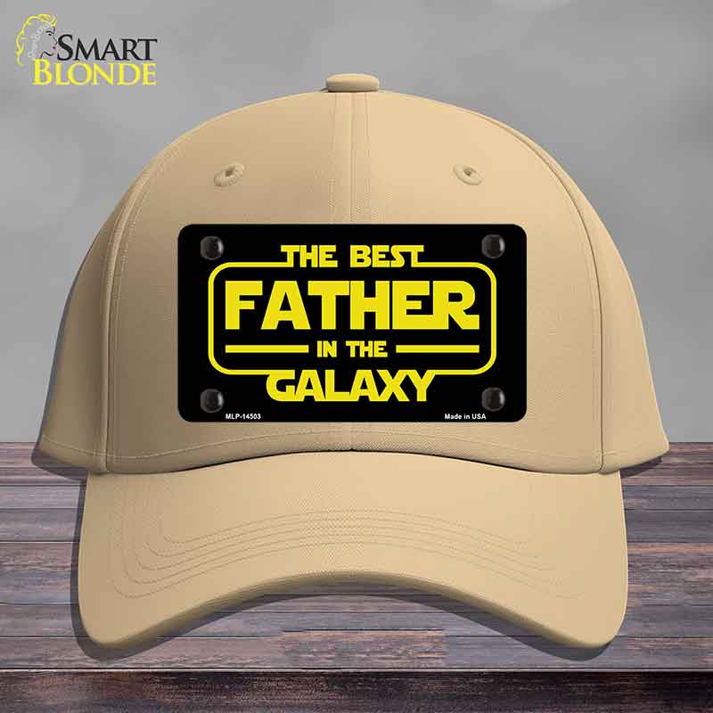 Best Father in the Galaxy Novelty License Plate Hat HAT-MLP-14503