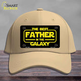 Best Father in the Galaxy Novelty License Plate Hat HAT-MLP-14503