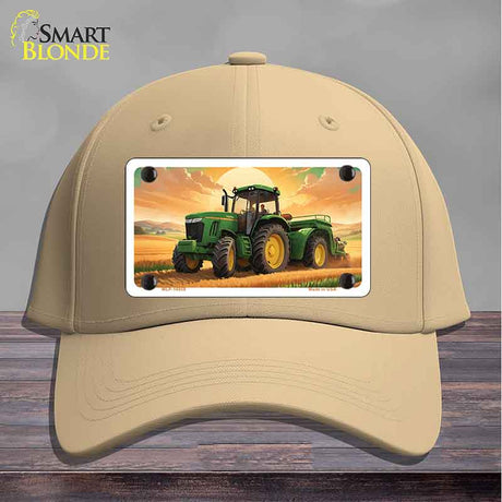 Tractor Sunset Novelty License Plate Hat HAT-MLP-14508