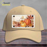 Autumn Pumpkins & Leaves Novelty License Plate Hat HAT-MLP-14516