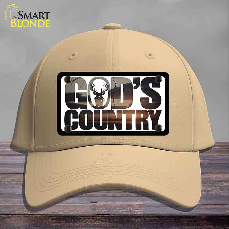 Gods Country Novelty License Plate Hat HAT-MLP-14517