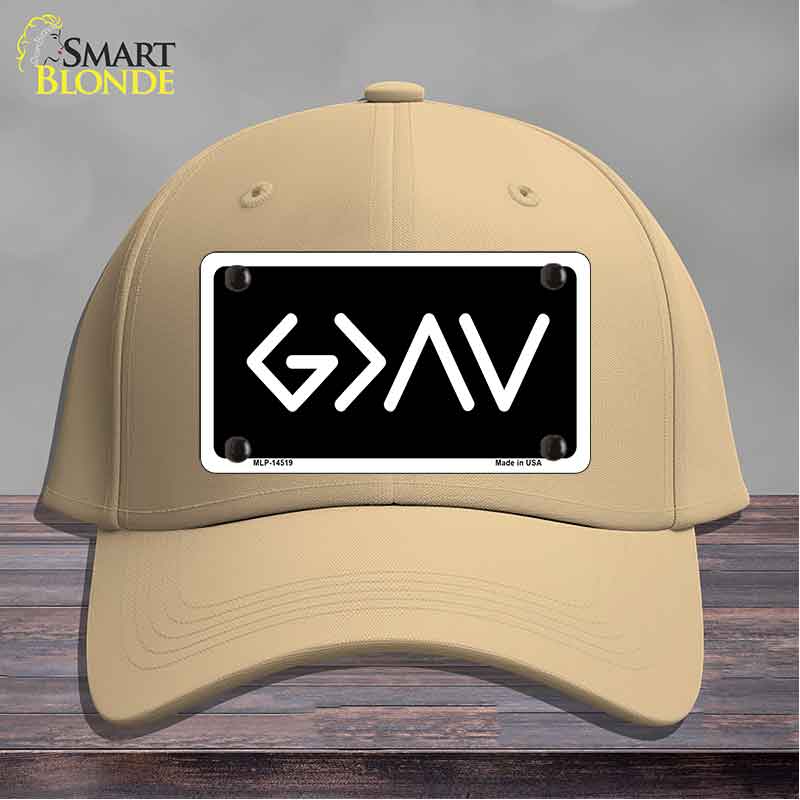 God is Greater Than Novelty License Plate Hat HAT-MLP-14519