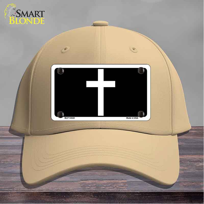 Cross Silhouette Novelty License Plate Hat HAT-MLP-14522
