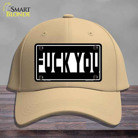 F-ck You Hidden Novelty License Plate Hat HAT-MLP-14555