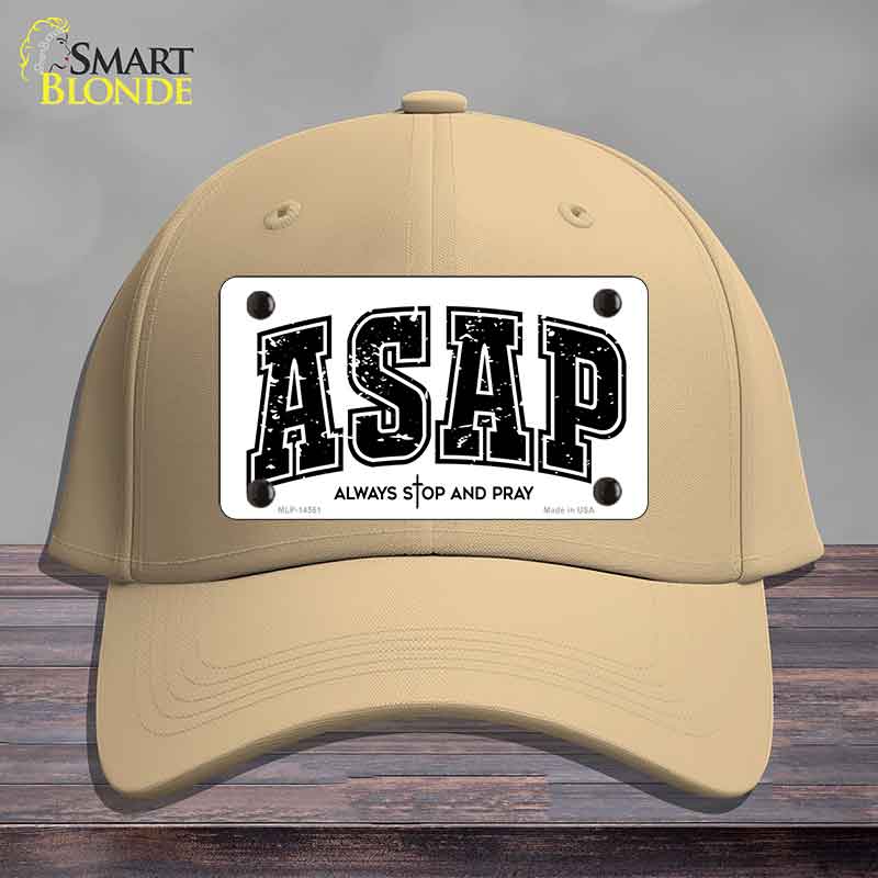 Always Stop and Pray Novelty License Plate Hat HAT-MLP-14561