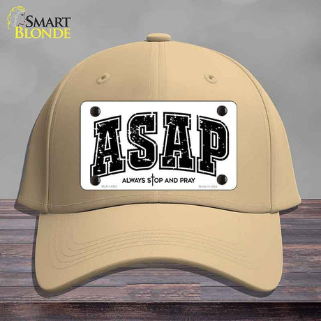 Always Stop and Pray Novelty License Plate Hat HAT-MLP-14561