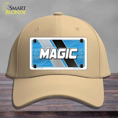 MAGIC Graphic Novelty License Plate Hat HAT-MLP-14616 Cotton Khaki