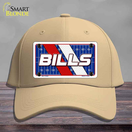 BILLS Graphic Novelty License Plate Hat HAT-MLP-14628 Cotton Khaki