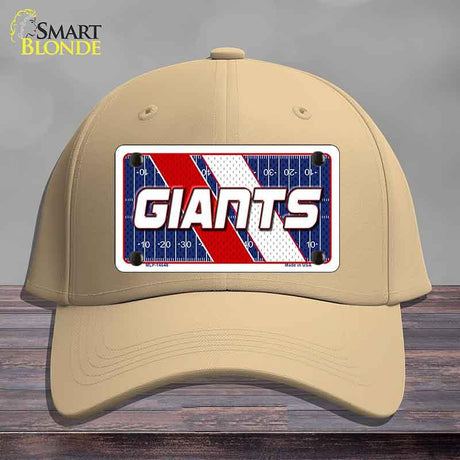 GIANTS Graphic Novelty License Plate Hat HAT-MLP-14648 Cotton Khaki