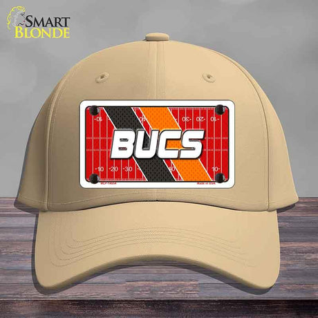 BUCS Graphic Novelty License Plate Hat HAT-MLP-14654 Cotton Khaki