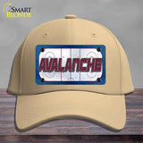 AVALANCHE Graphic Novelty License Plate Hat HAT-MLP-14663 Cotton Khaki