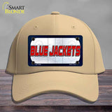 BLUE JACKETS Graphic Novelty License Plate Hat HAT-MLP-14664 Cotton Khaki