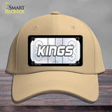 KINGS Graphic Novelty License Plate Hat HAT-MLP-14669 Cotton Khaki