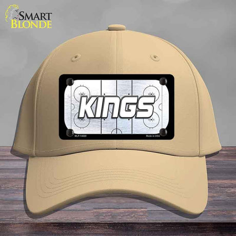 KINGS Graphic Novelty License Plate Hat HAT-MLP-14669 Cotton Khaki