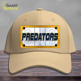 PREDATORS Graphic Novelty License Plate Hat HAT-MLP-14672 Cotton Khaki