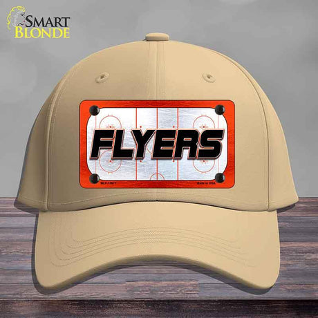 FLYERS Graphic Novelty License Plate Hat HAT-MLP-14677 Cotton Khaki