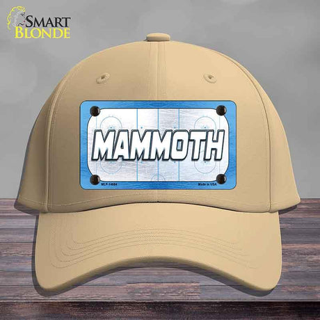 MAMMOTH Graphic Novelty License Plate Hat HAT-MLP-14684 Cotton Khaki