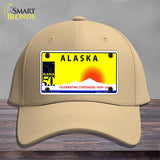 Alaska State Blank Novelty License Plate Hat HAT-MLP-2216