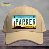 Parker Arizona Novelty License Plate Hat Cotton / Khaki