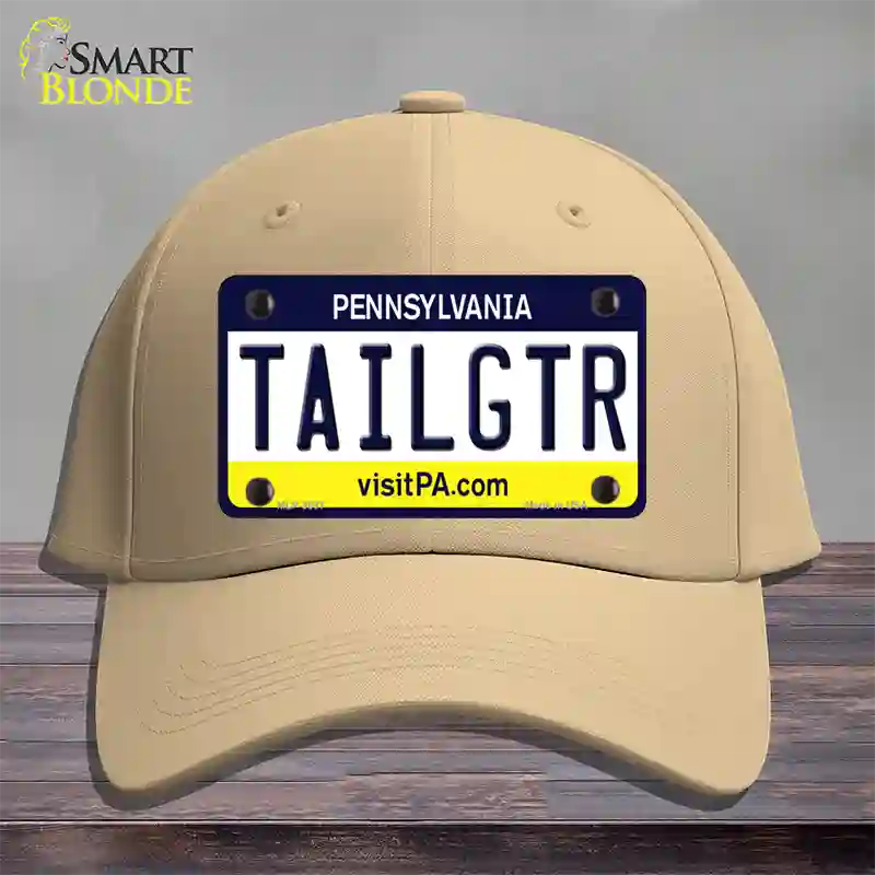 Tailgtr Pennsylvania Novelty License Plate Hat Cotton / Khaki