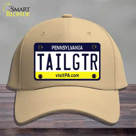 Tailgtr Pennsylvania Novelty License Plate Hat Cotton / Khaki