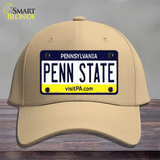 Penn State Pennsylvania State Novelty License Plate Hat Cotton / Khaki