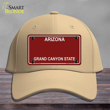 Arizona Red Novelty License Plate Hat HAT-MLP-8580