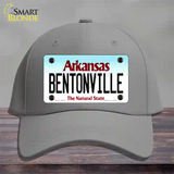 Bentonville Arkansas Novelty License Plate Hat Cotton / Gray
