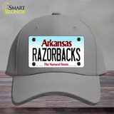 Razorbacks Arkansas Novelty License Plate Hat Cotton / Gray