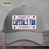 Capitals Fan Washington DC Novelty License Plate Hat Cotton / Gray