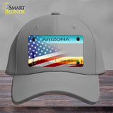 Arizona License Plate American Flag Novelty License Plate Hat HAT-MLP-12431