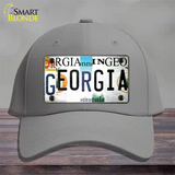 Georgia Strip Art Novelty License Plate Hat Tag Cotton Gray