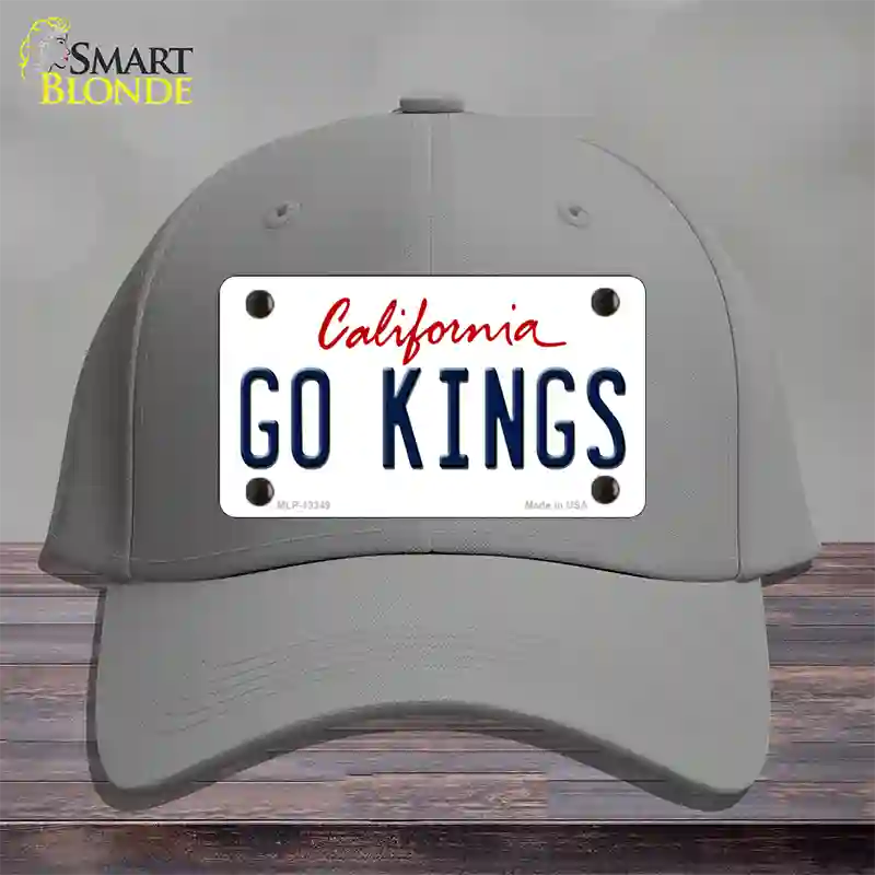 Go Kings California Novelty License Plate Hat Tag Cotton Gray