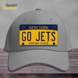 New York Go Jets Novelty License Plate Hat Tag Cotton Gray