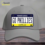 Go Phillies Novelty License Plate Hat Tag Cotton / Gray