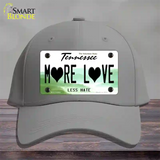 More Love Novelty License Plate Hat Tag Cotton Gray