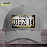 Diggs 14 Excelsior New York Rusty Novelty License Plate Hat Tag Cotton Gray