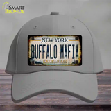 Buffalo Mafia Excelsior New York Rusty Novelty License Plate Hat Tag Cotton Gray