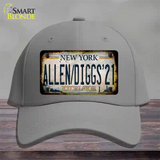 Allen Diggs 21 NY Excelsior Rusty Novelty License Plate Hat Tag Cotton Gray
