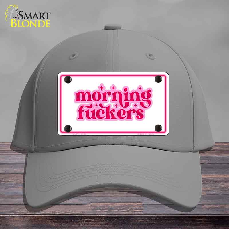 Morning F-ckers Novelty License Plate Hat HAT-MLP-14490