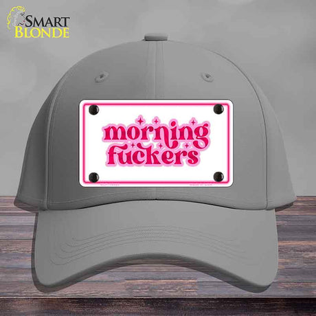 Morning F-ckers Novelty License Plate Hat HAT-MLP-14490