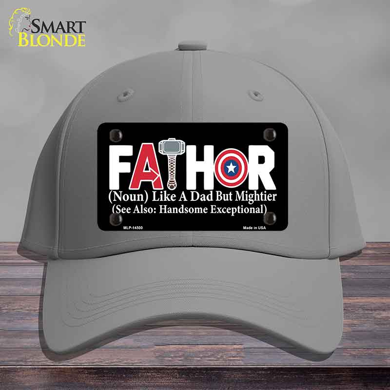 FATHOR Novelty License Plate Hat HAT-MLP-14500