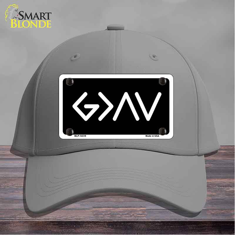God is Greater Than Novelty License Plate Hat HAT-MLP-14519