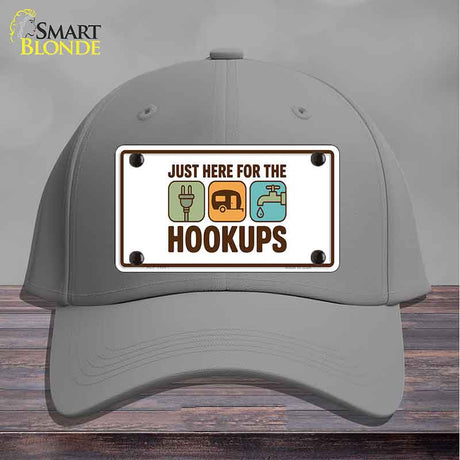 Just Here for the Hookups Novelty License Plate Hat HAT-MLP-14531